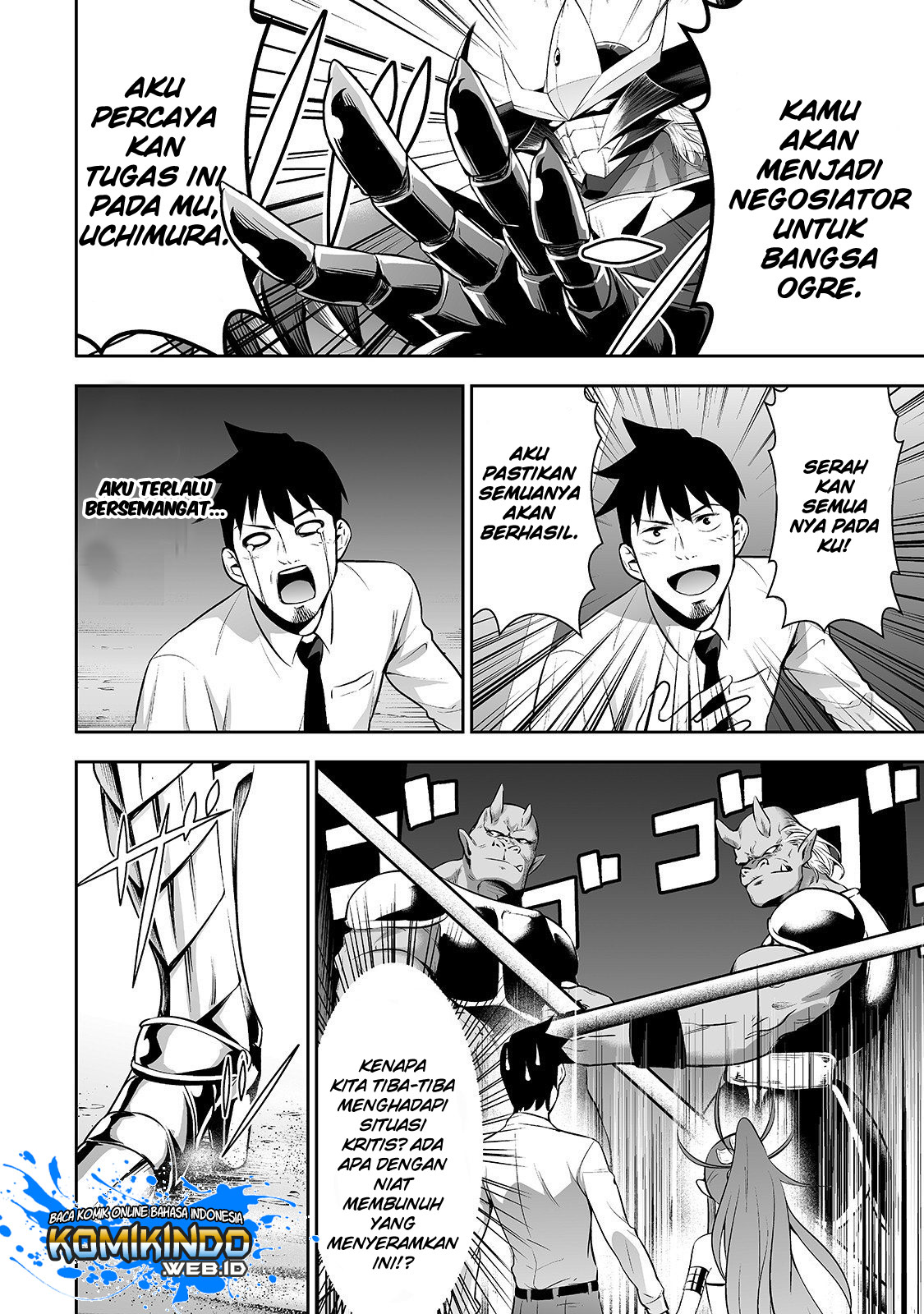 Salaryman Ga Isekai Ni Ittara Shitennou Ni Natta Hanashi